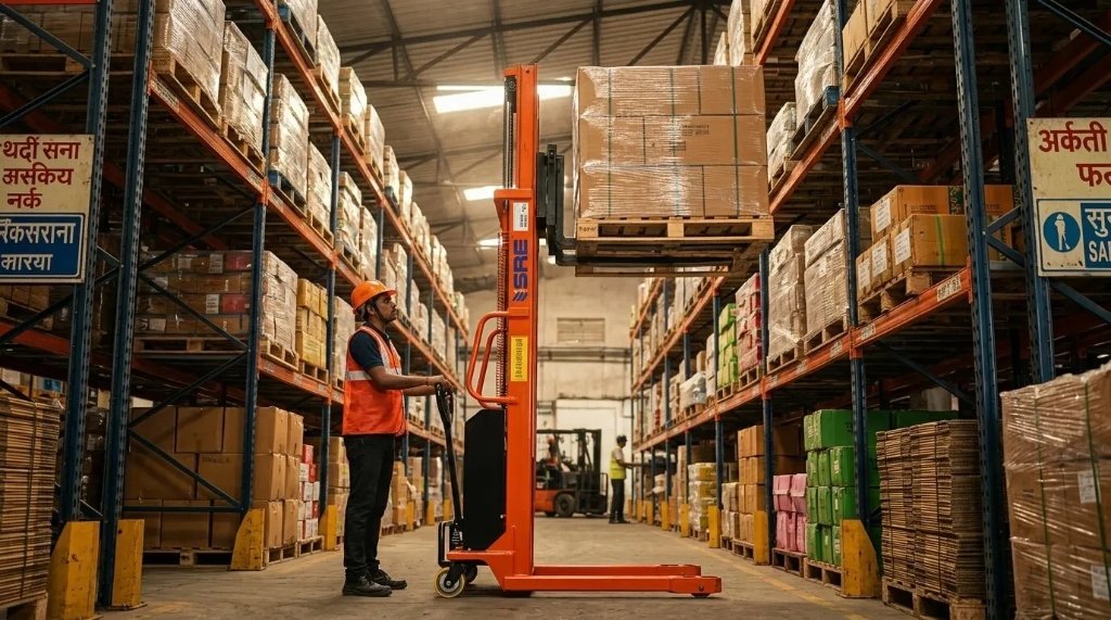 SRE Material Handling Warehouse Stacker