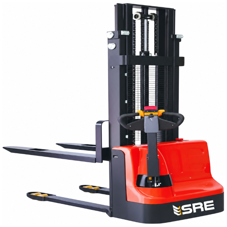 Hydraulic & Electric Stacker — SRE Material Handling